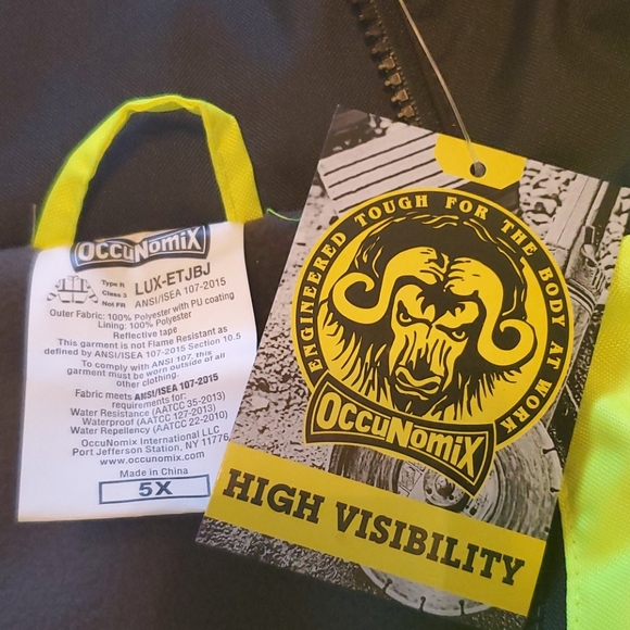 OccuNomix high Visibility Jacket - Picture 2 of 9